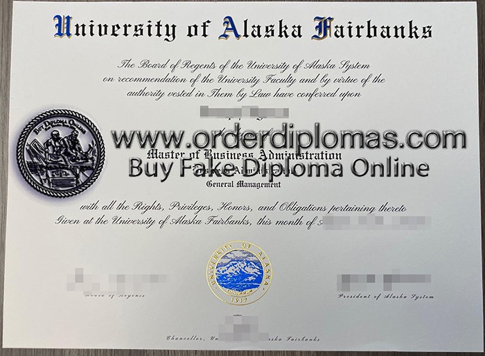 buy fake University of Alaska Fairbanks diploma