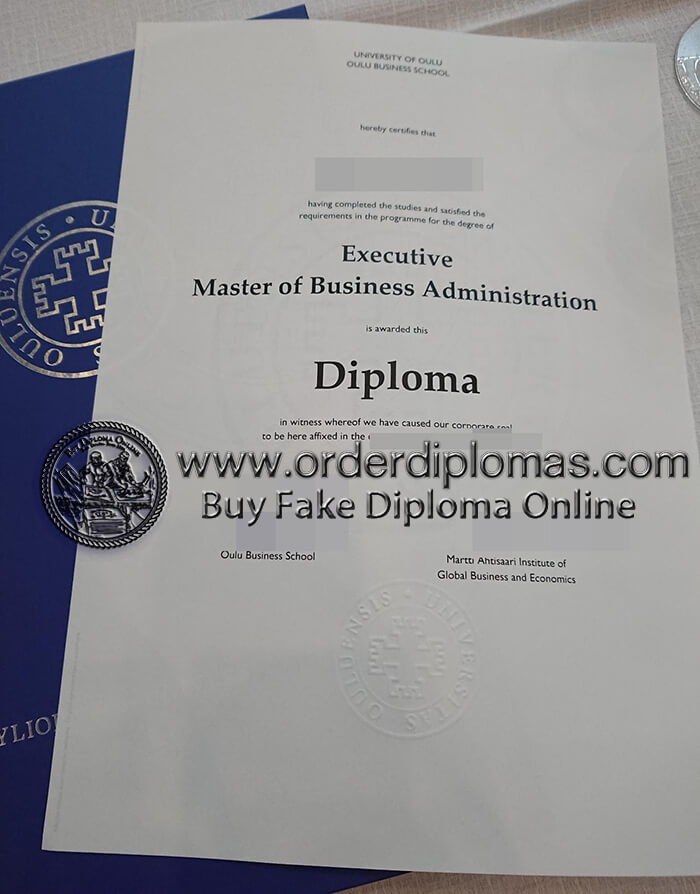 buy fake University of Oulu diploma