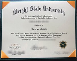 How to buy fake Wright State University diploma online?