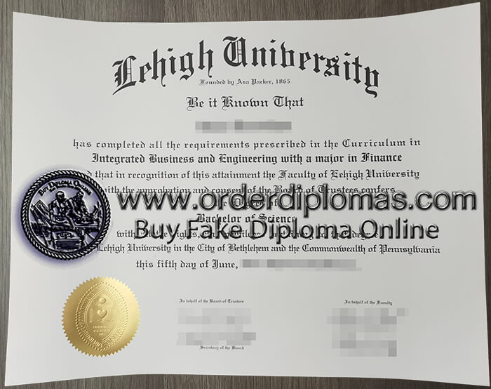 buy fake lehigh university diploma