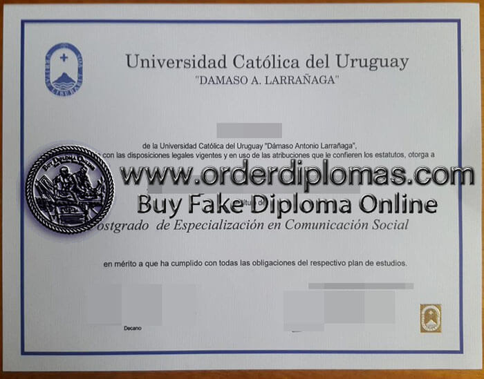 buy fake universidad catolica del uruguay diploma