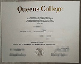 How to buy fake Queens College degree certificate?