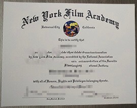 Order fake New York Film Academy diploma online.