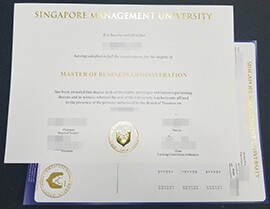 Buy fake Singapore Management University diploma.