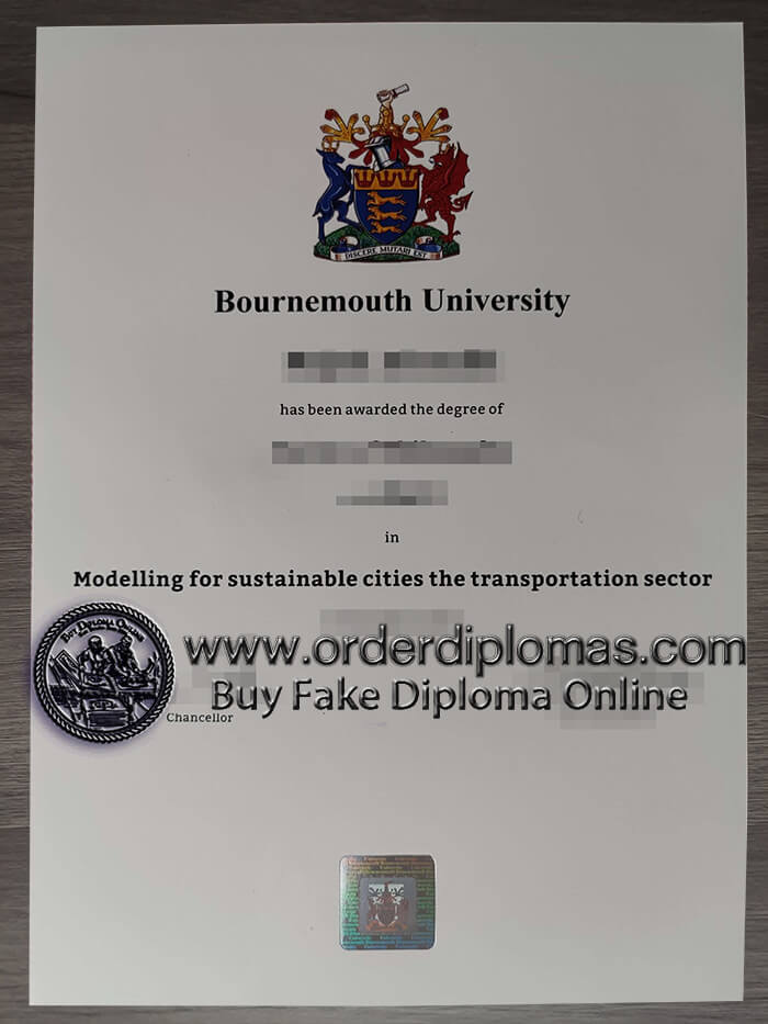 buy fake Bournemouth University diploma