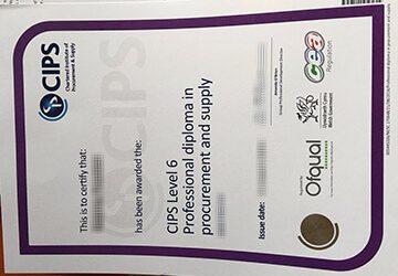 Where to buy fake CIPS level 6 certificate?