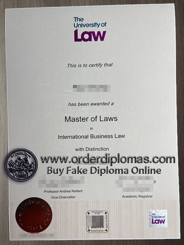 buy fake University of LAW diploma