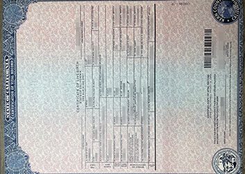 Where to buy fake certification of vital record?