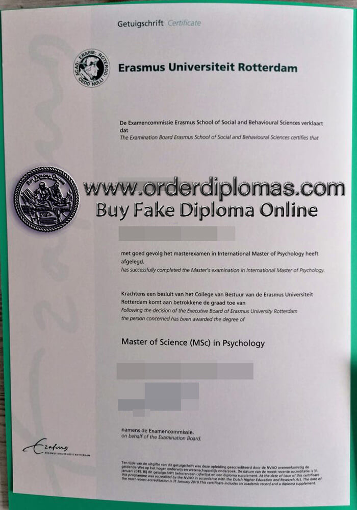 buy fake erasmus universiteit rotterdam diploma