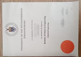 Buy University of the Witwatersrand Johannesburg diploma.