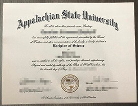Buy fake appalachian state university diploma.