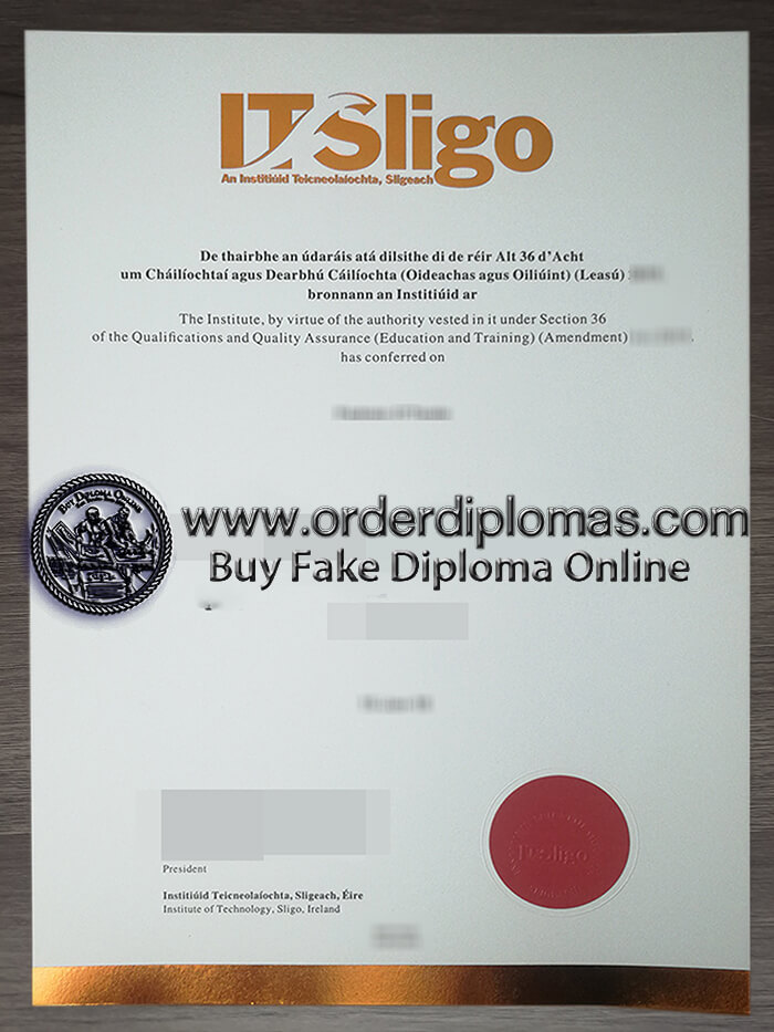 buy fake Institute-of-Technology-Sligo diploma