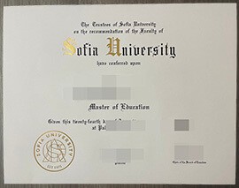 Where to buy fake Sofia University diploma?