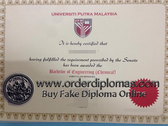 buy fake Universiti Putra Malaysia diploma