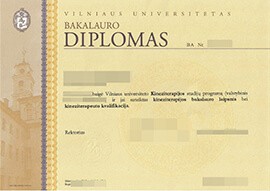 How to buy fake Vilnius University diploma?