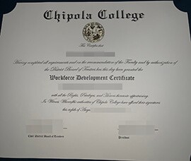 Where can I order a fake Chipola University diploma online?