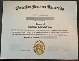 Buy fake christian brothers university diploma.