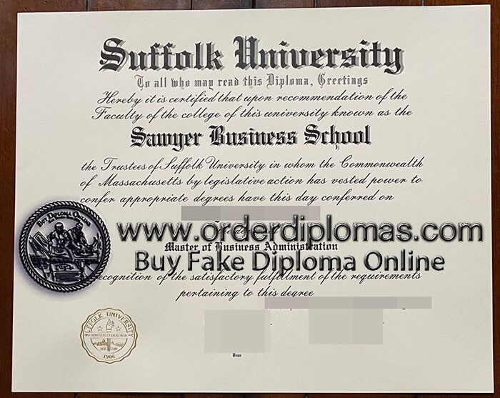 buy fake suffolk university diploma