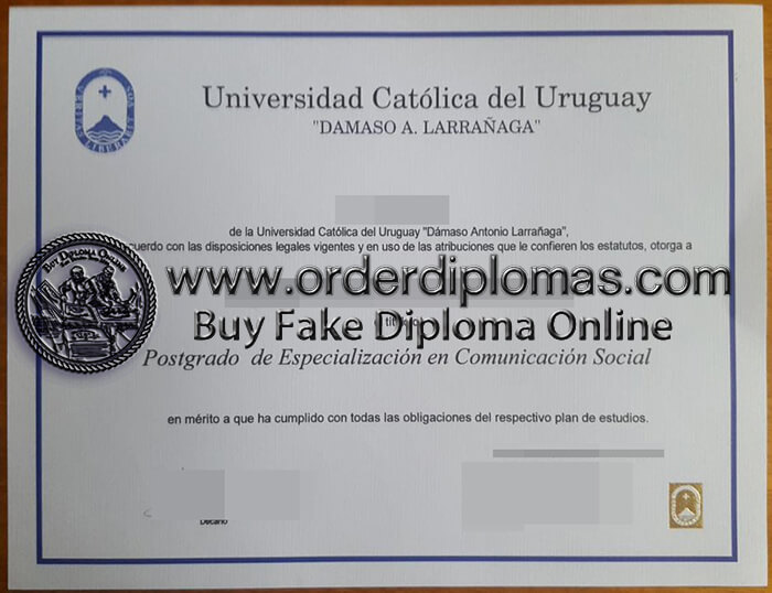 buy fake universidad catolica del uruguay diploma