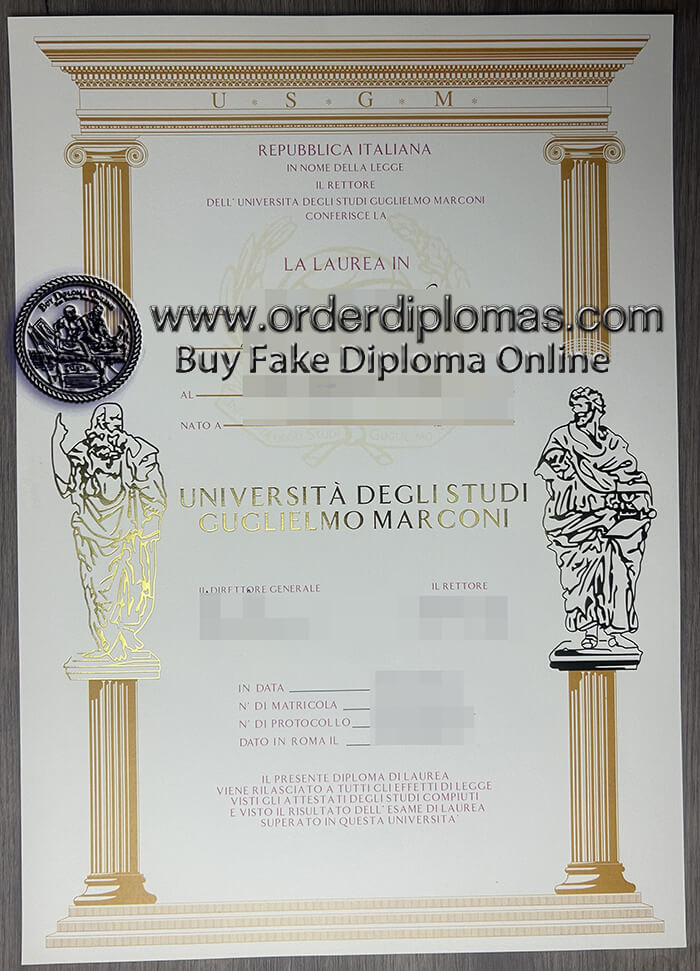 buy fake universita degli studi guglielmo marconi diploma