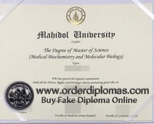 buy fake Mahidol University diploma