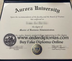 buy fake Aurora University degree