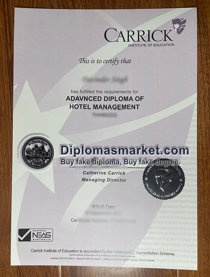 Buy Carrick Institute of Education diploma, buy Carrick Institute of Education certificate online.