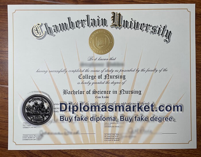 Buy Chamberlain University diploma, buy Chamberlain University degree, buy fake diploma online.