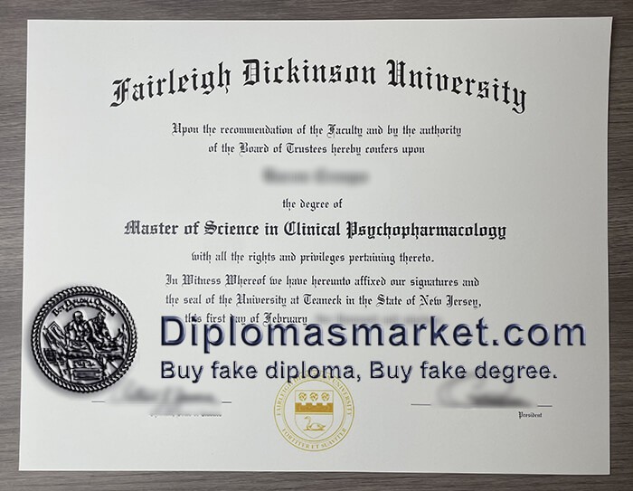 Buy Fairleigh Dickinson University diploma, buy FDU degree, buy FDU diploma, buy fake diploma online.