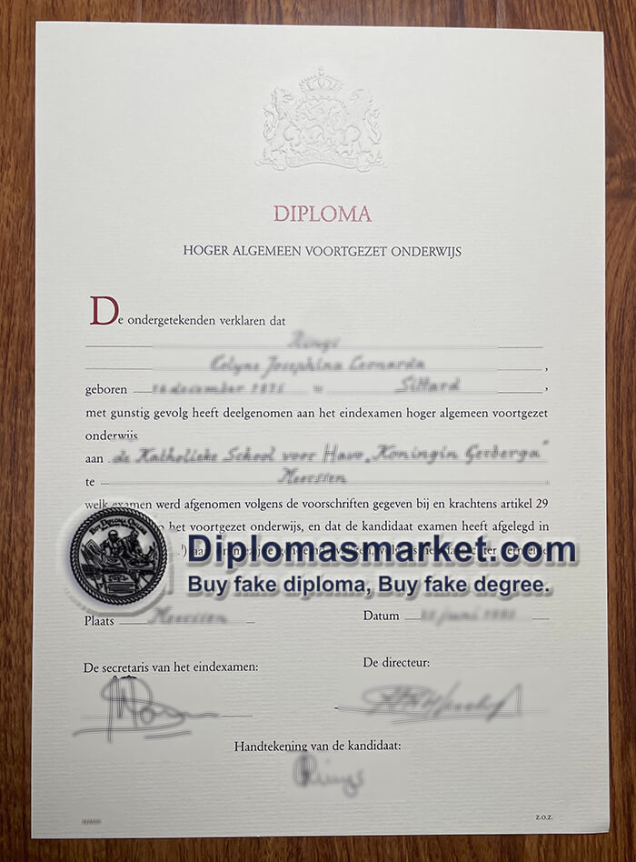 Buy HAVO diploma, buy HAVO certificate online.
