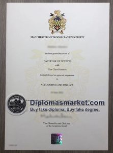Buy Manchester Metropolitan University diploma, buy MMU degree online.