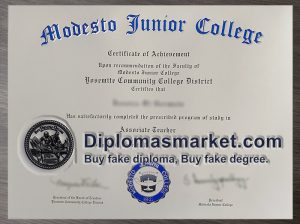 Buy Modesto Junior College diploma, buy MJC fake degree, buy MJC fake diploma.