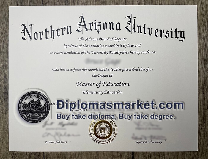 How to buy Northern Arizona University fake diploma? buy NAU fake degree online.