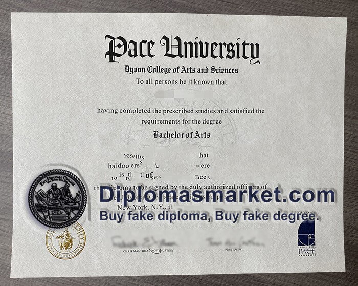 Buy Pace University diploma, buy Pace University degree online.