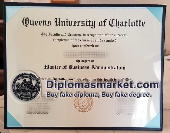 Buy Queens University of Charlotte diploma, buy QUC fake diploma, buy fake degree online.