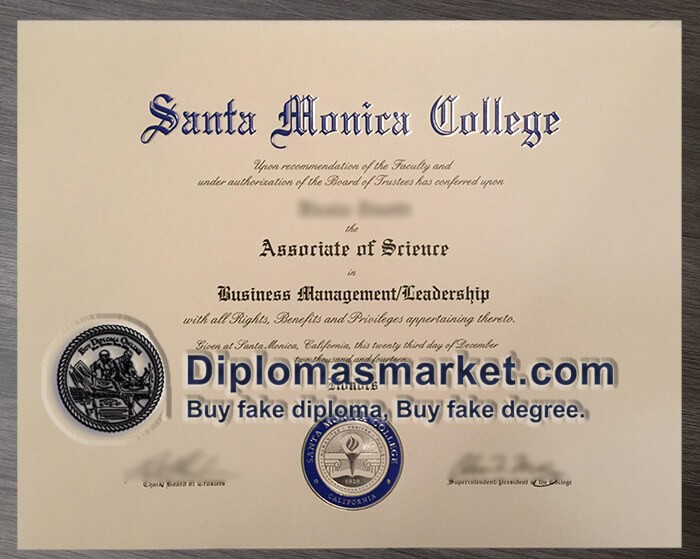 Buy Santa Monica College diploma, buy SMC fake degree, buy fake diploma online.