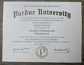 How to order Purdue University Fake Diploma Online?