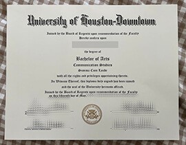 How to Order University of Houston Downtown Fake Diploma?