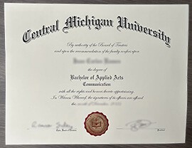 We offer high quality Central Michigan University diploma