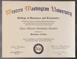 How to Order Western Washington University Fake diploma?