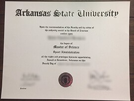 How to buy Arkansas State University Fake Diploma?