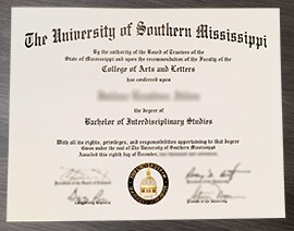 Order University of Southern Mississippi Diploma Online.