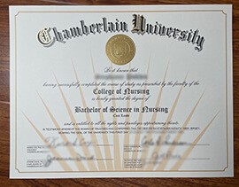 Are you looking for Buy a Chamberlain University diploma？