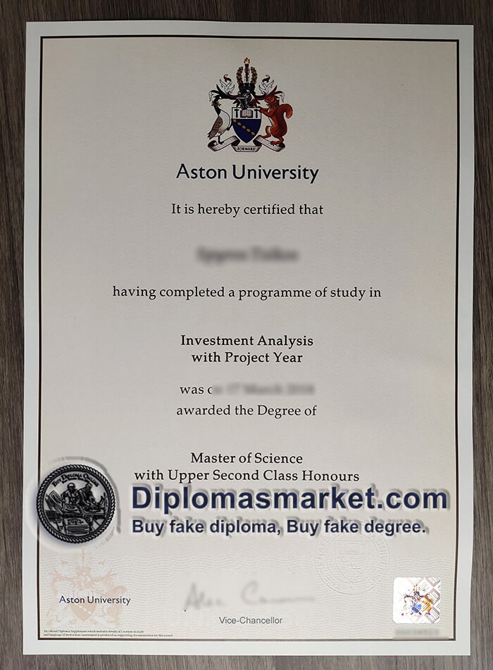 Buy Aston University diploma, buy Aston University degree.