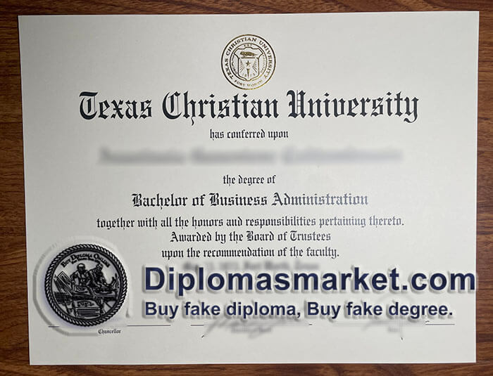 Buy Texas Christian University diploma, buy TCU fake diploma, buy TCU fake degree online,