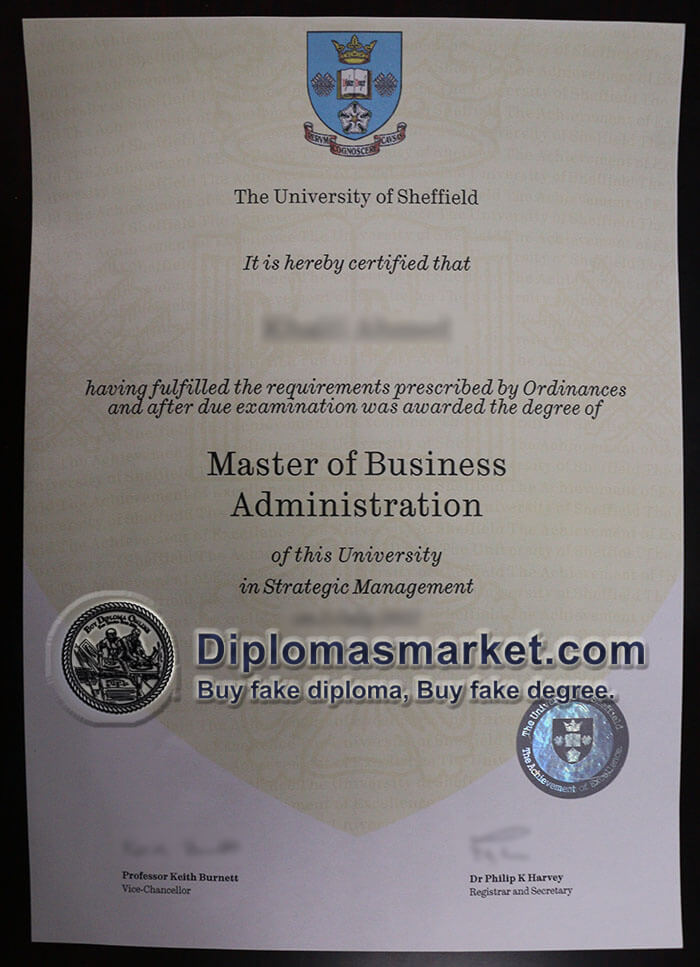 University of Sheffield diploma, buy University of Sheffield degree, buy fake diploma online.