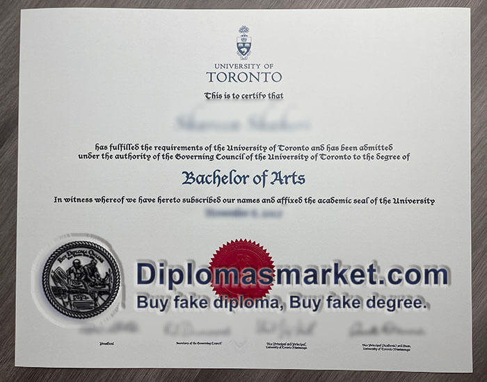 Buy University of Toronto diploma. buy fake degree in Canada.