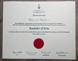 University of Toronto Diploma, Buy Now.
