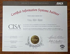 Where to buy CISA Fake Certificate Online?