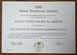 Buy Swiss Business School Certificate, Buy SBS Degree.
